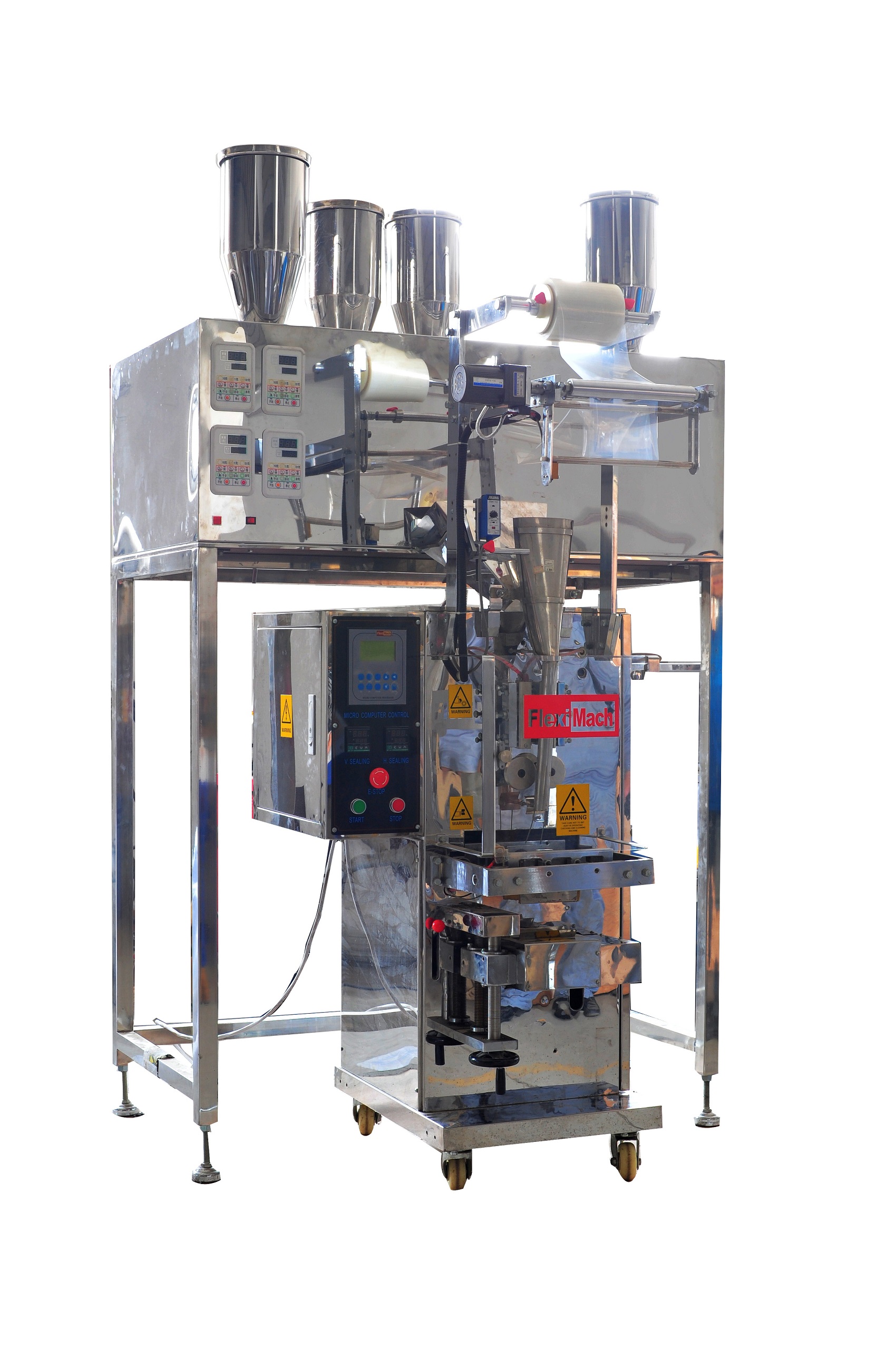 Vertical Packing Machine With Multi Head Weigher Flexilever Technology Development Co Ltd